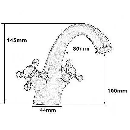 

Swan Style Bathroom Basin Faucet Hot Cold Mixer Tap Brass Brass Basin Tap Golden/Chrome/Antique/Oil Black Faucets