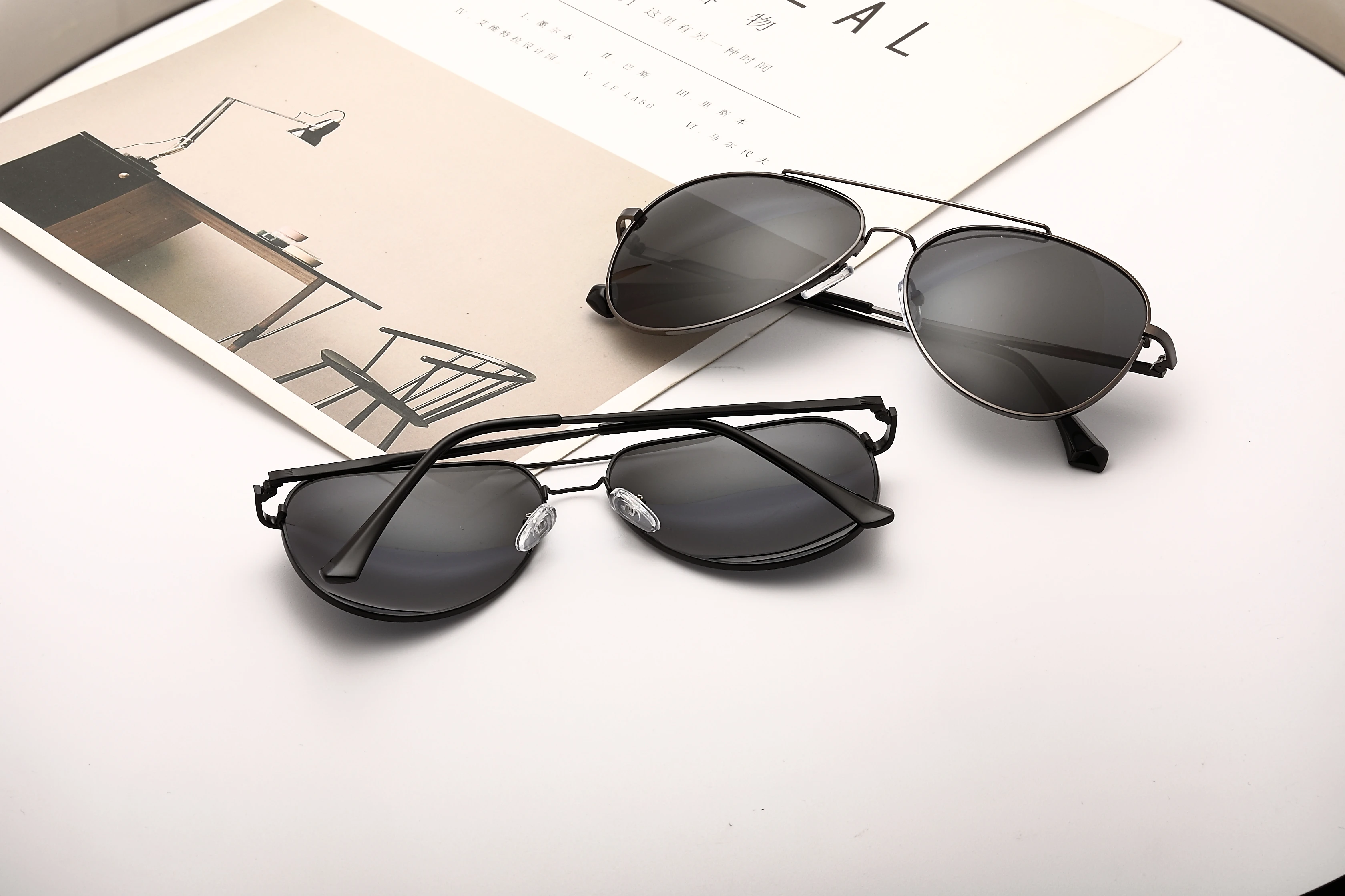 Солнцезащитные очки поляризационные для мужчин и женщин модные брендовые