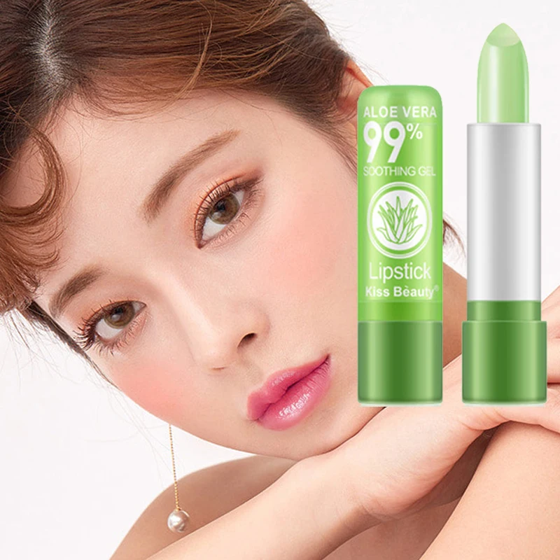 1 шт. увлажняющий бальзам для губ стойкая Натуральная губная помада с алоэ вера