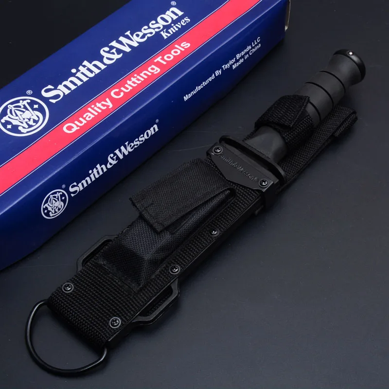 Новый нож для выживания DuoClang с пескоструйным покрытием и фиксированным лезвием