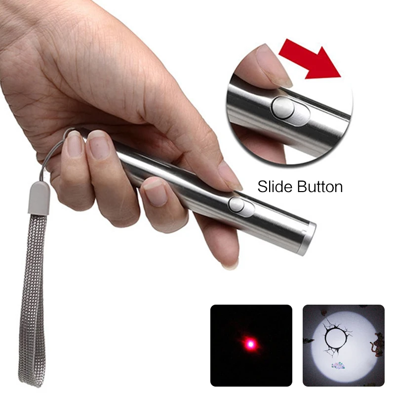 Фонарик BRELONG два в одном светодиодный инфракрасный лазерный указатель мини