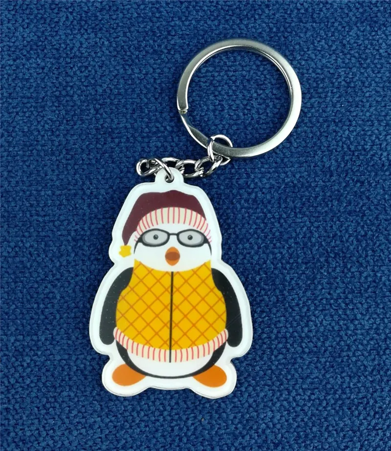 Телевизионная серия персонажи мультфильмов акриловые брелки для ключей