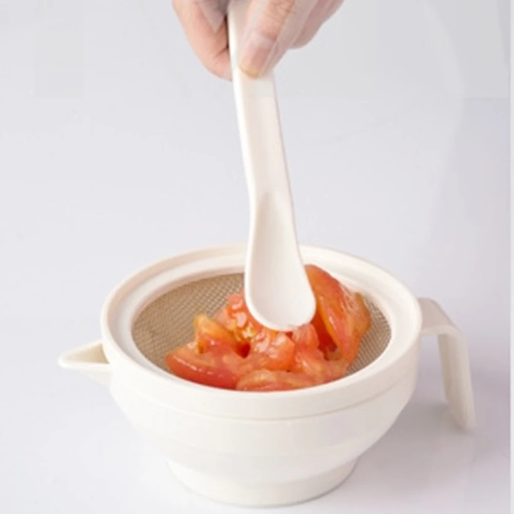 Infant Food Making Set Handmade Grinding Bowl Multifunctional Grinding Cooking Masher Fruit Paste Porridge For Baby Mom