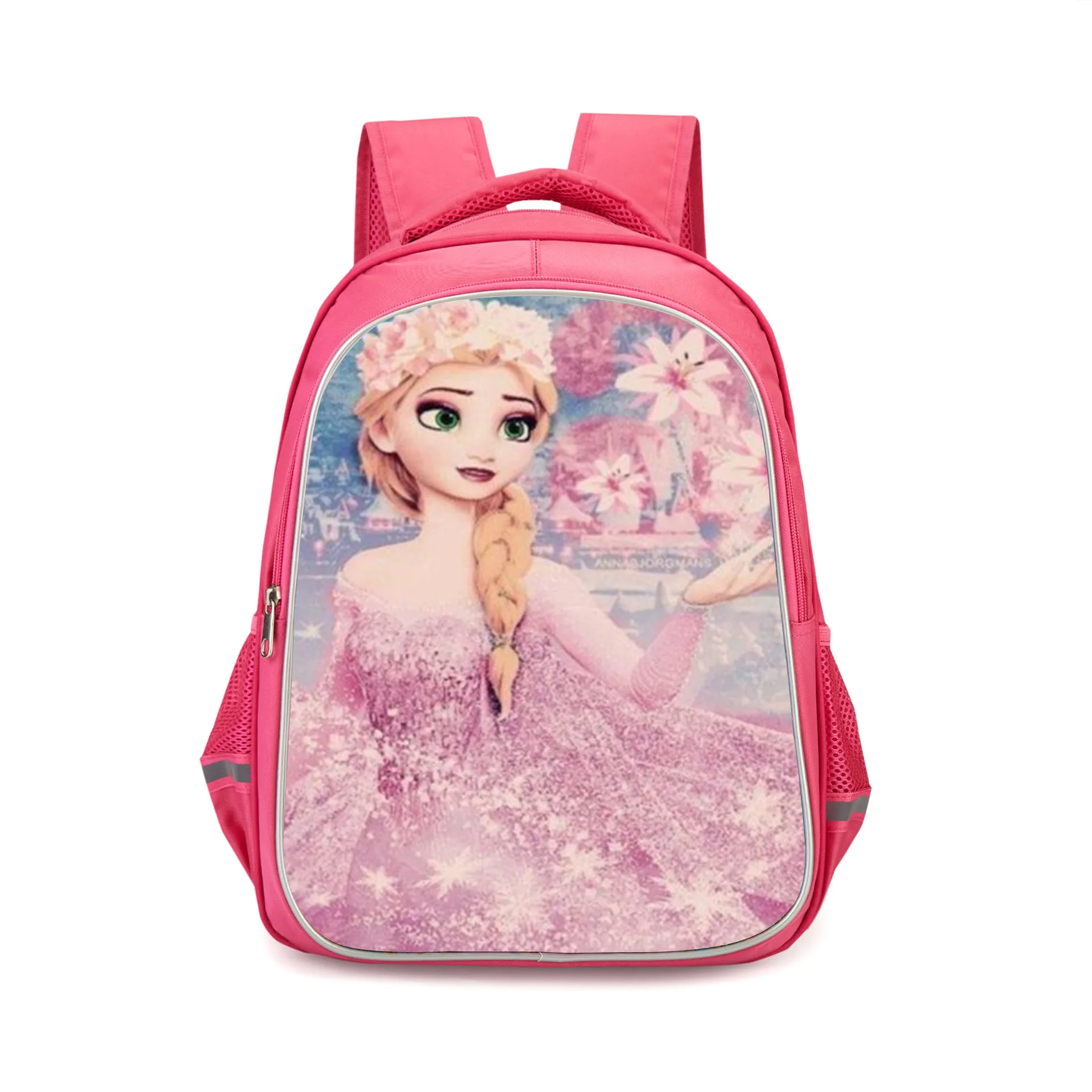 Disney Новый мультик Холодное сердце школьный рюкзак для девочек с ремнями