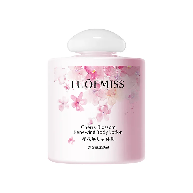 

Cherry Blossom Renewing Body Lotion Hydration Moisturizing Anti Drying Smoothing Body Lotion Autumn Winter Skin Care