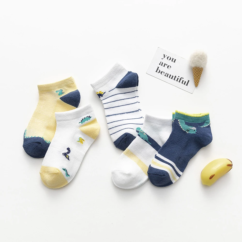 

5 пар/партия, Детские хлопковые носки