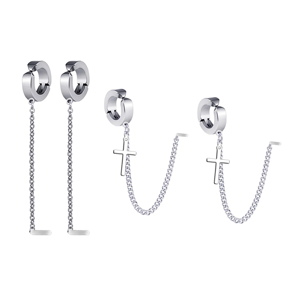 

1 Pair Universal Fashion Anti-Lost Ear Clip Unisex Earring Earphone Holders Earbuds Accessories