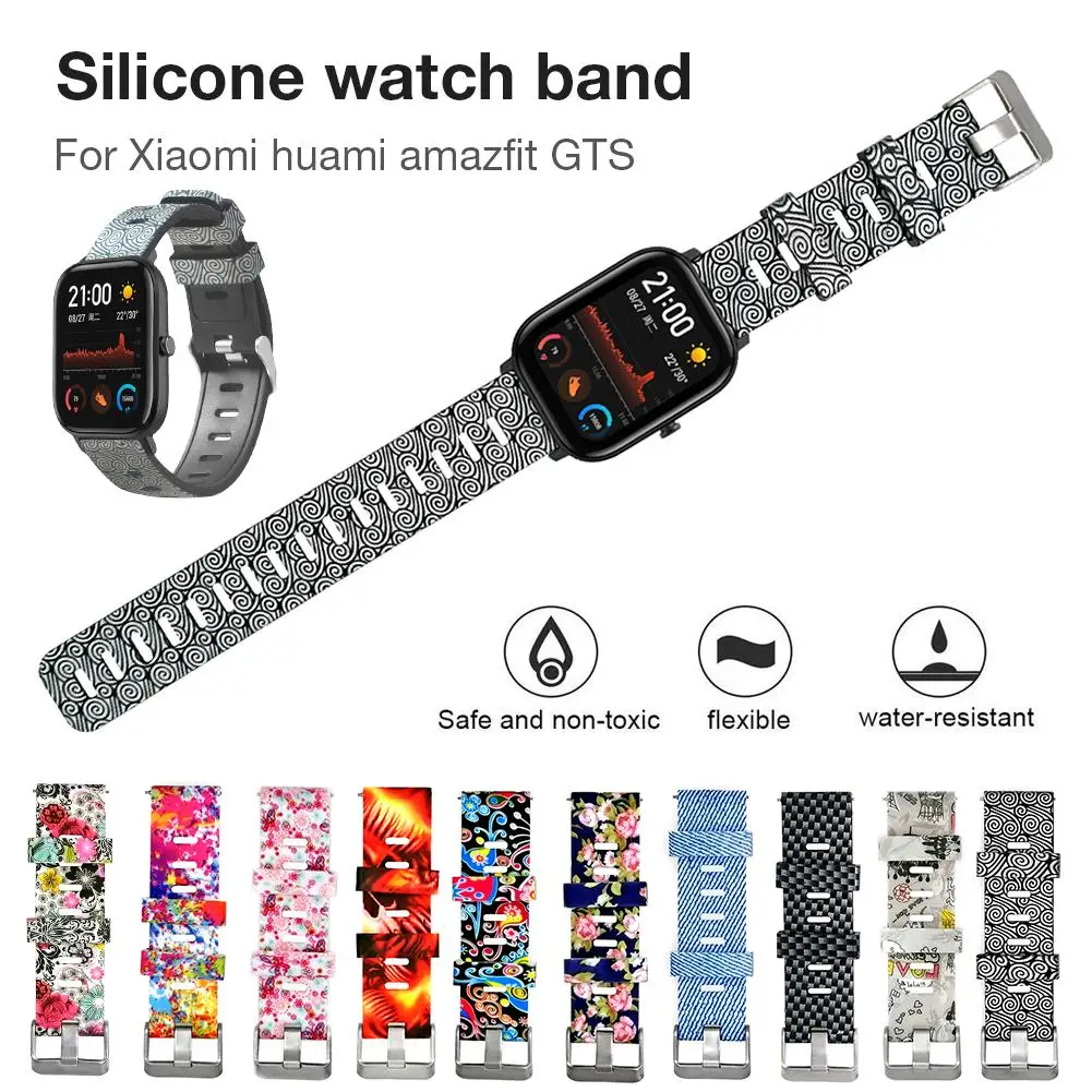 Смарт-часы для Xiaomi Huami Amazfit GTS сменный ремешок для наручных часов браслет ремешок силиконовый браслет ремешок аксессуары