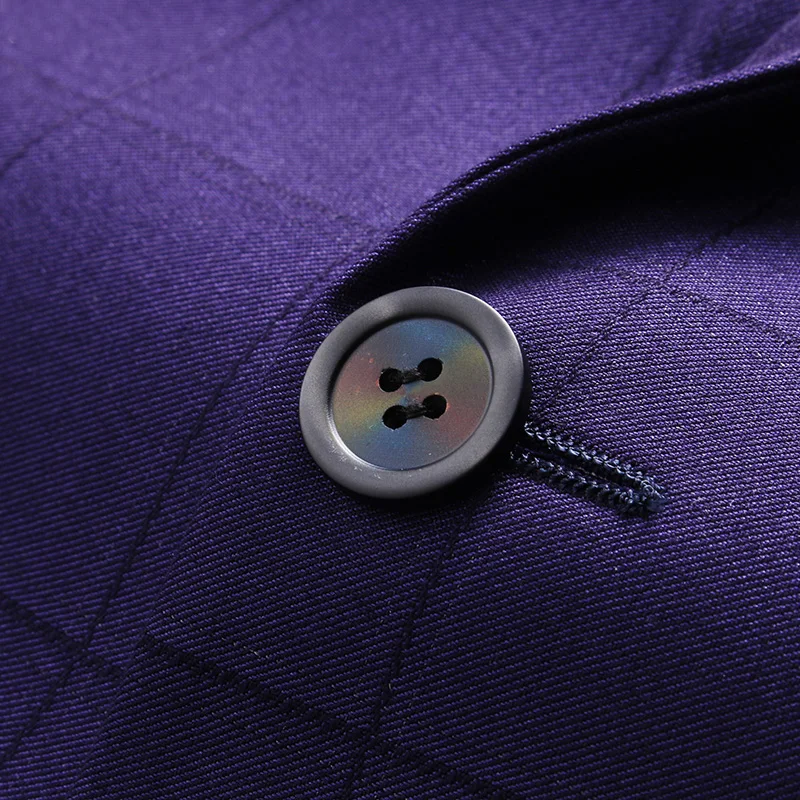 MOGU новый модный мужской блейзер из двух частей на одной пуговице приталенный