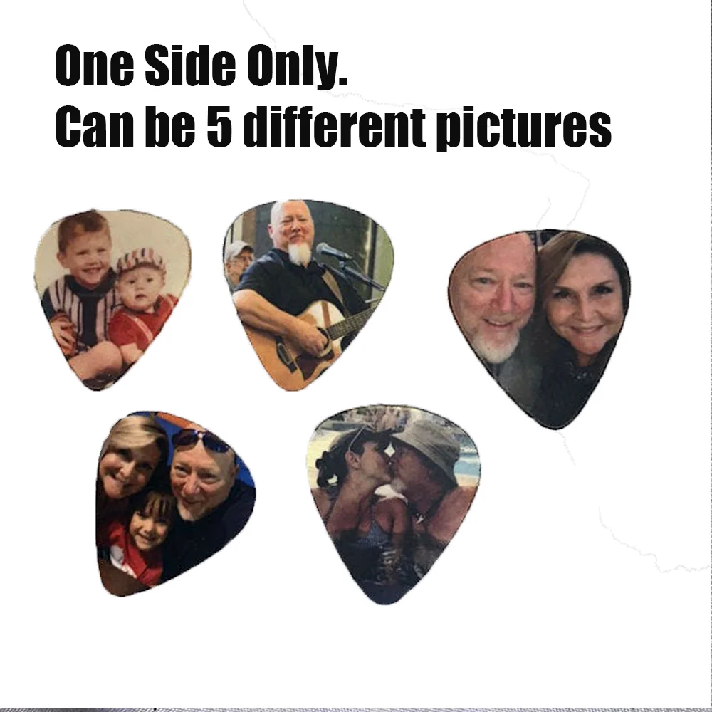 Гитарные медиаторы по индивидуальному заказу фотоподарок персональный подарок