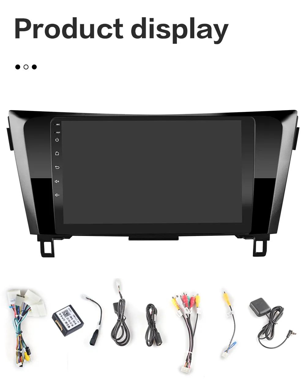 Автомагнитола для Nissan Qashqai X-Trail 2013-2017 GPS 2DIN Операционная система Android RDS IPS DSP