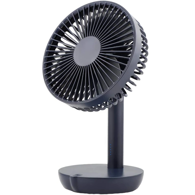 5 скоростей работающий от батареи Usb настольный вентилятор тихий шепот