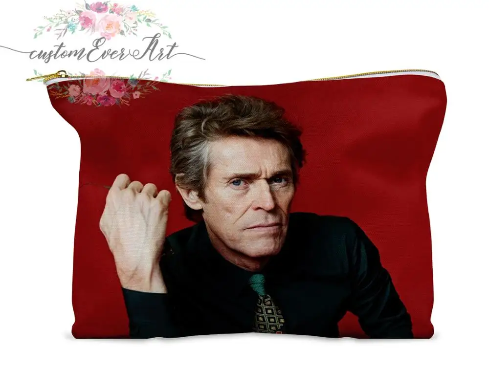 Willem Dafoe косметичка Персонализированная маленькая Забавный органайзер для