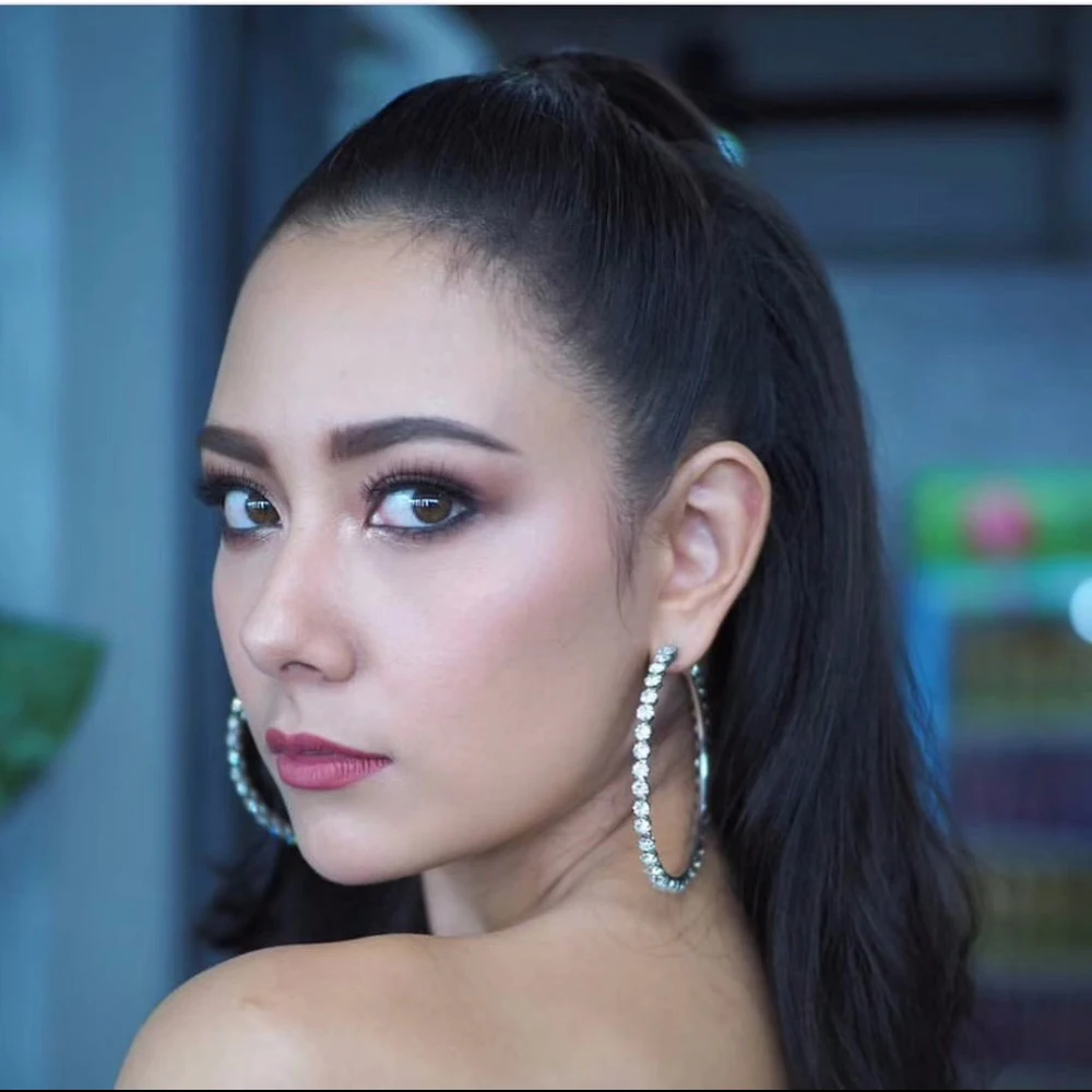 TREAZY Потрясающие Кристальные Стразы большие серьги-кольца для женщин Модная