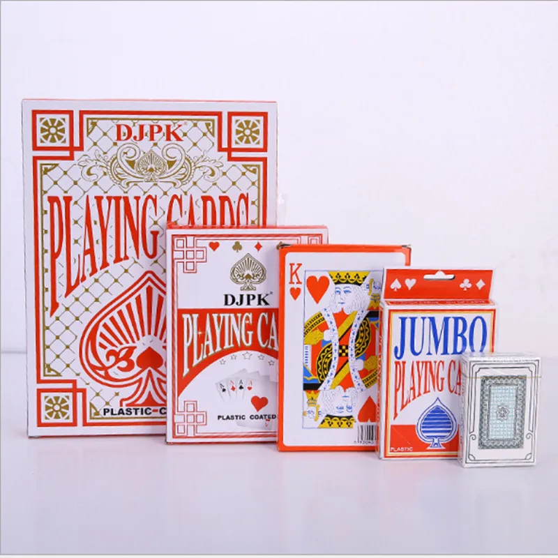 Гигантские игральные карты А4 Размер покерные супер большие гигантские бумажные