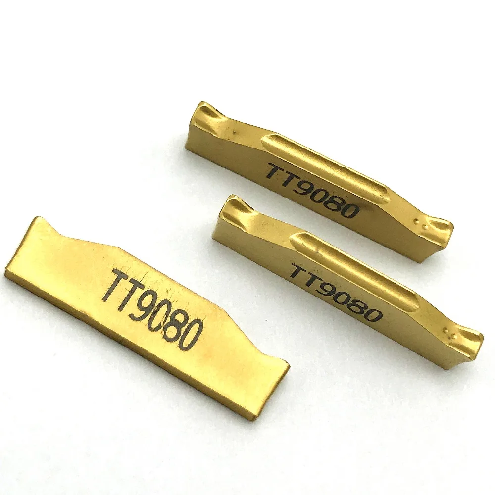 Пазовые инструменты TDC2 TDC3 TDC4 TT9030 TT9080 твердосплавные вставные Токарные инструменты для пробивания и пазовки металлический токарный инструмент из твердого сплава