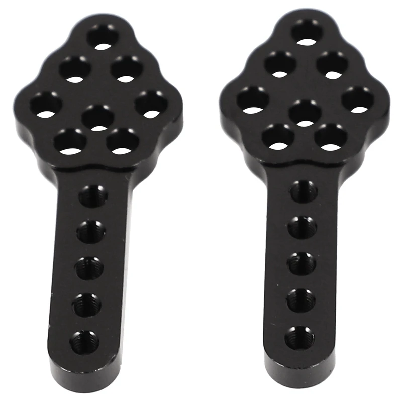 

4Pcs Shock Absorber Height Angle Stand & 1set Alloy Shock Absorber Mount Height Angle Stand Tower for Axial SCX10 II