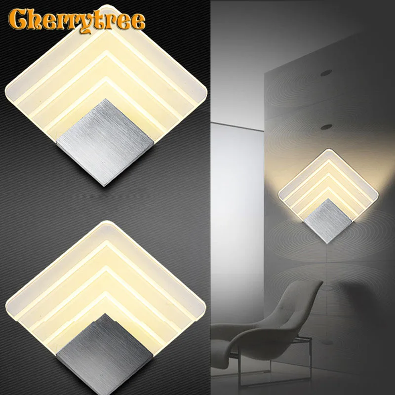 Светодиодный настенный светильник современный Домашний Светильник для ванной