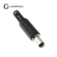 dc 30v 1a power plug 9mm length 5 52 1mm 5 52 5 electric connector male mount jack plug wire terminals adapter