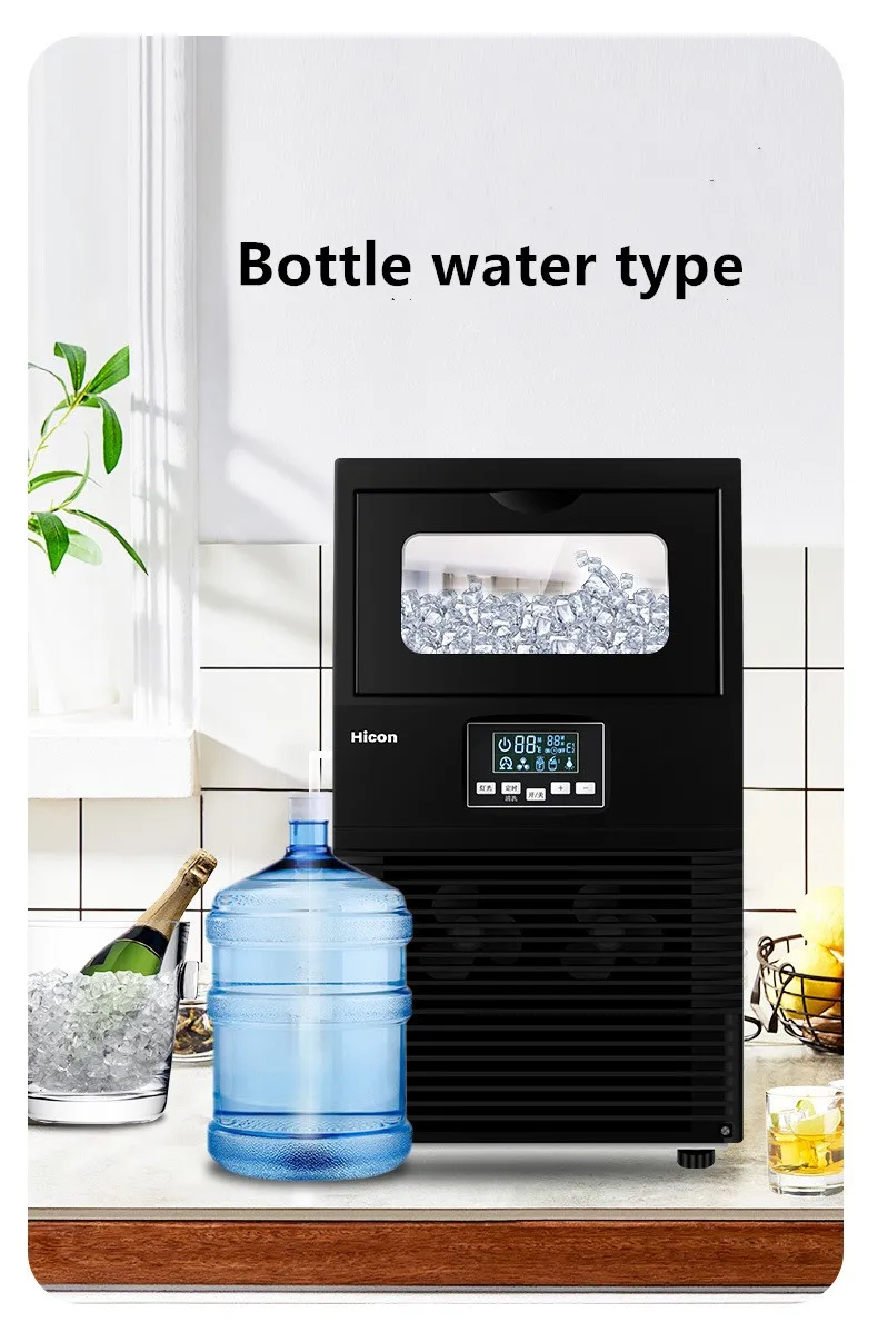 Электрическая льдогенератор квадратной формы автоматическая портативная