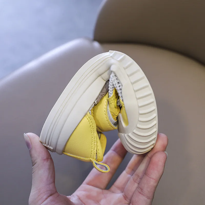 Кроссовки Детские с ракушками дышащие модная повседневная спортивная обувь для