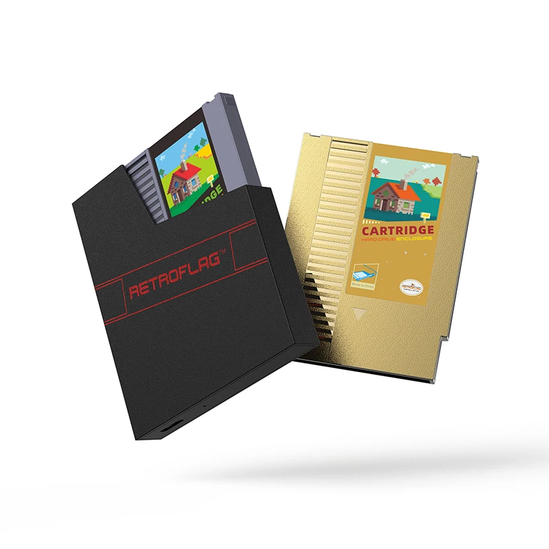 

Retroflag Nespi4 SSD Cartridge Case Compatible OS Windows/Mac OS /Linux USB-A to MICRO-B Cable HDD Enclosure Case