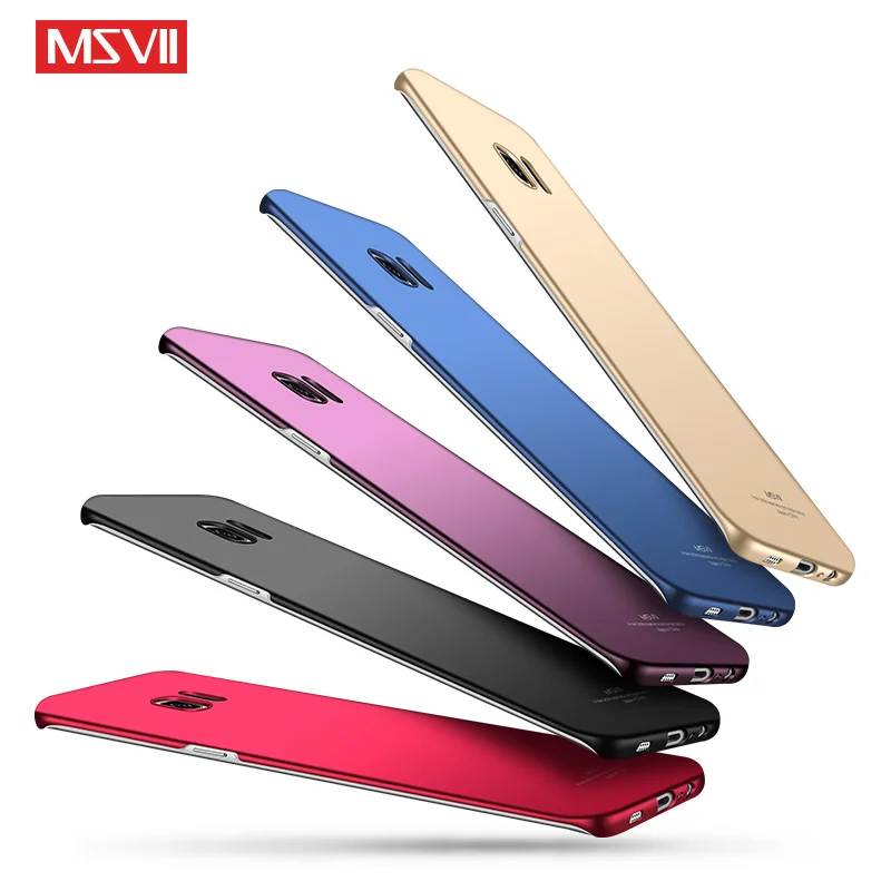 Чехол для Samsun Galaxy S6 Edge чехлы телефонов MSVII Samsung жесткий Ультратонкий чехол из