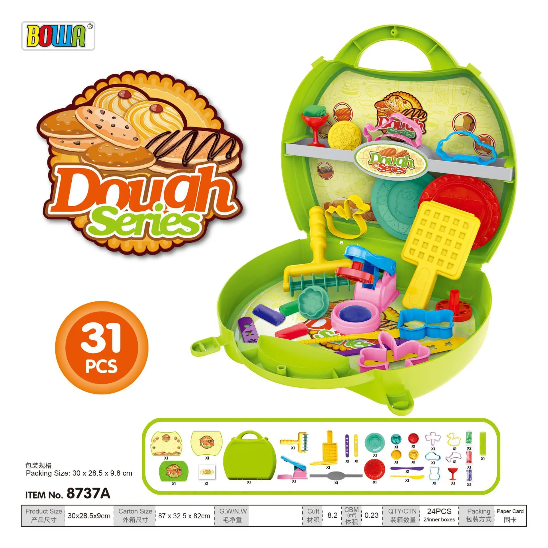 8737 A Детская мода ролевые игры мультфильм мини моделирование Косплей Кухонные игрушки набор для приготовления пищи доктор инструменты барбекю конфеты Дети Чемодан кукла - Цвет: 8737 A