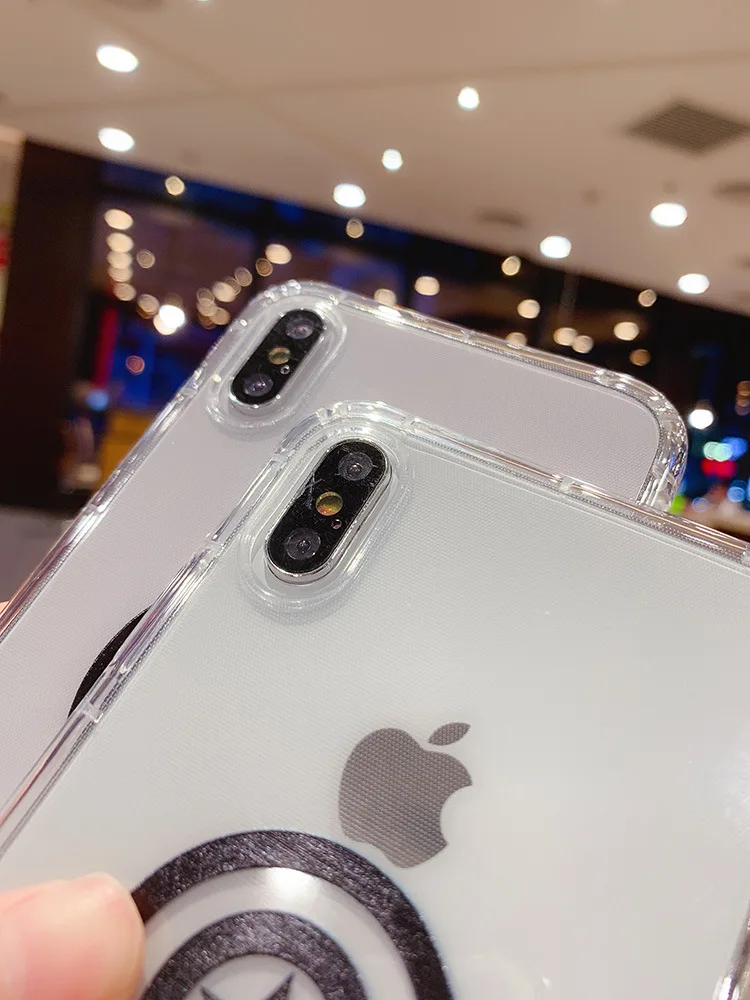 

Super Hero Iron Man Captain Phone Case For Iphone 11 12 Mini PRO XR X XS MAX 6 6s 7 8 Plus 5 5s SE 2021 TPU Anti-Drop Soft Cover