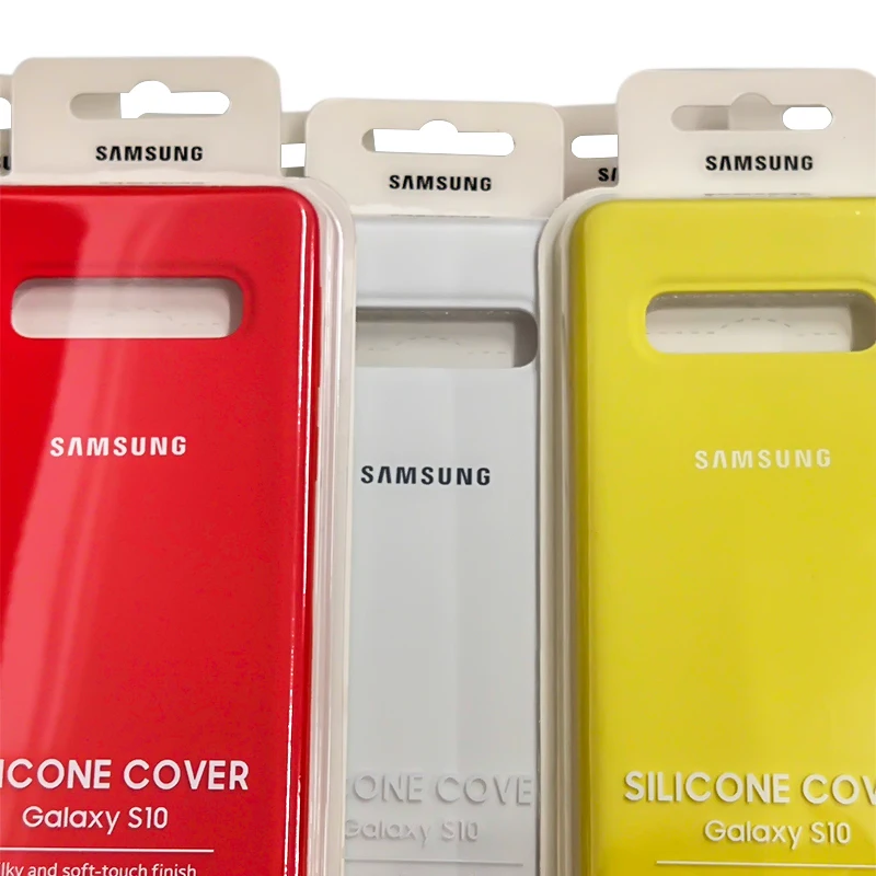Чехол для Samsung Galaxy S10 Plus S10e шелковистый силиконовый чехол мягкая на ощупь защитная