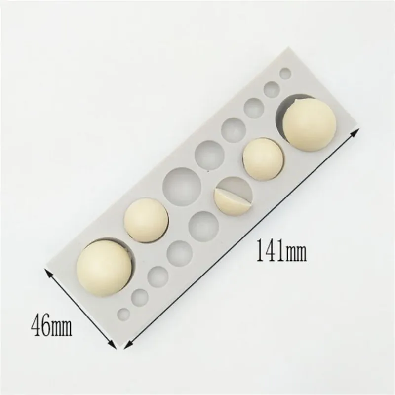 Форма для шоколадной сферы полушариковая форма силиконовая шоколадного торта