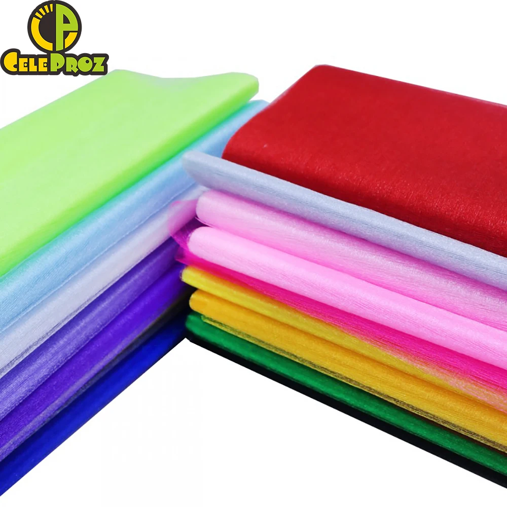 Ткань из органзы с кристаллами 36 см 5 лет | Дом и сад