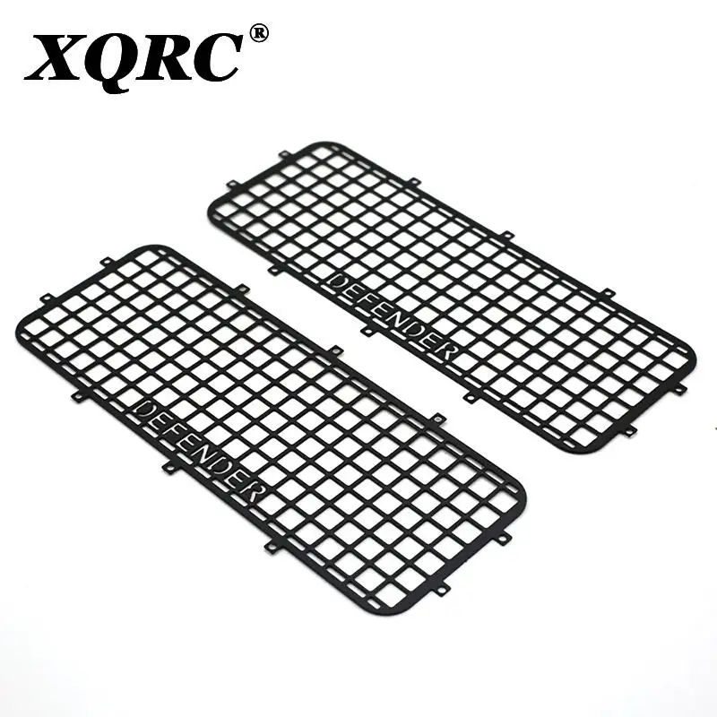 XQRC Trx4 T4 металлическая сетка для окон защитная 1/10 Rc Crawler автомобиль заднего