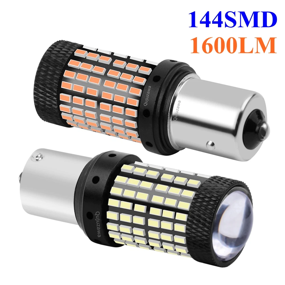 

2PCS 1156 BA15S P21W 7506 Super Bright 1600lm LED Car Tail Brake Bulb Auto Backup Reverse Lamp Turn Signal Daytime Running Light