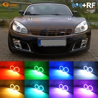 for opel gt roadster 2007 2008 2009 2010 bt app rf remote control multi color ultra bright rgb led angel eyes kit halo rings