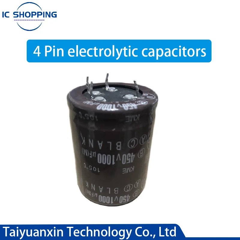 

100V 400V 450V 1000UF 820UF 10000UF 4Pin Aluminum Electrolytic Capacitors