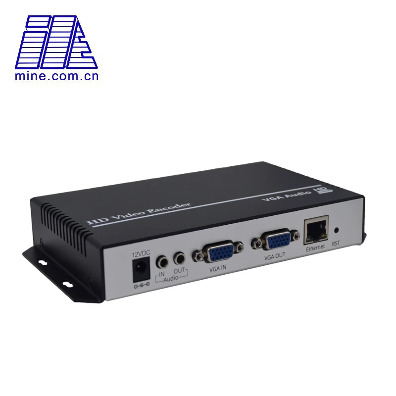 Full HD 1080p HEVC H.265 /H.264 VGA + стерео аудио видео к IP Кодировщику с бесплатной