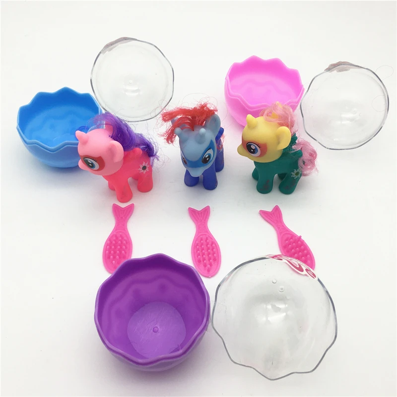 

Lovely unicorn doll Children Collection Figure Kids Toy Beautiful Surprise Egg horse Doll Gifts