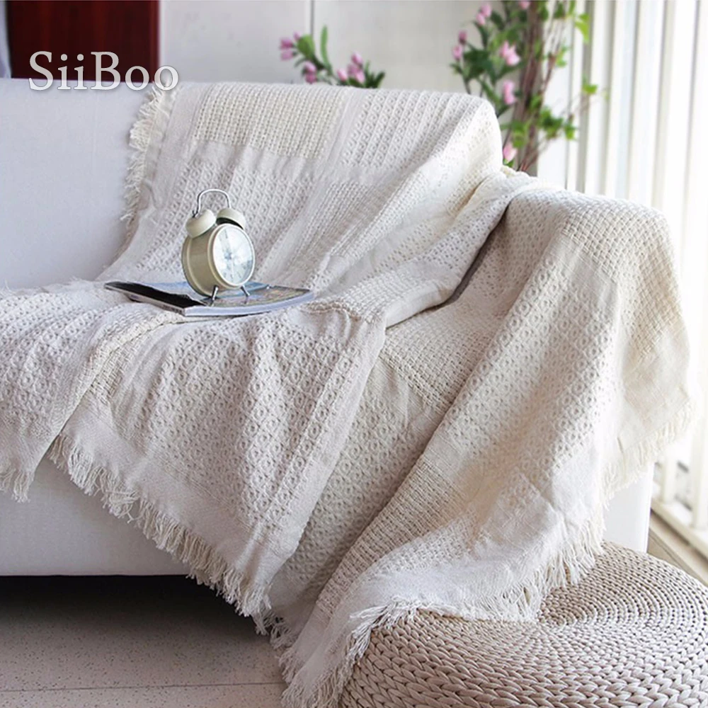 100% оригинальное винтажное жаккардовое покрывало для дивана в американском стиле