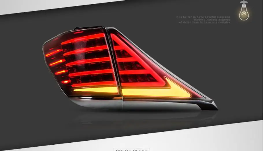 Vland завод для задний габаритный фонарь автомобиля для Alphard светодиодный задний фонарь 2007 2013 для Vellfire задний фонарь с движущимся сигналом