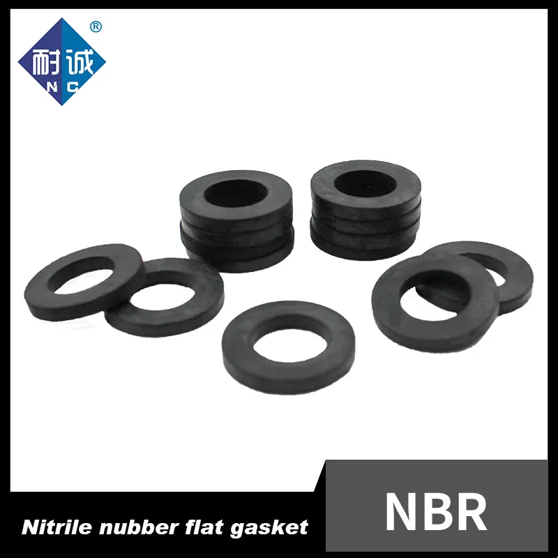 Черная уплотнительная кольцевая прокладка из нитрилового каучука NBR