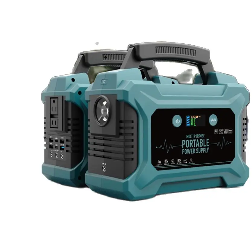 Multifunctional Portable Power Station 110V/220V Output Bank DC AC 30W With Dual USB Ports And Strobe LED Flash | Автомобили и