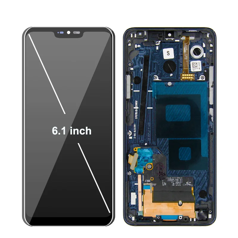 6 1 дюйма 100% ЖК-дисплей для LG G7 ThinQ G710EMW сменный с рамкой |