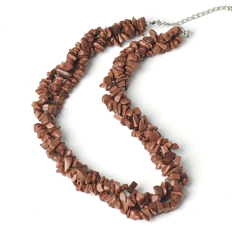 Golden sand stone Irregular Brown beads size for handmade diy necklace bracelets jewelry making both men and women gifts | Украшения и