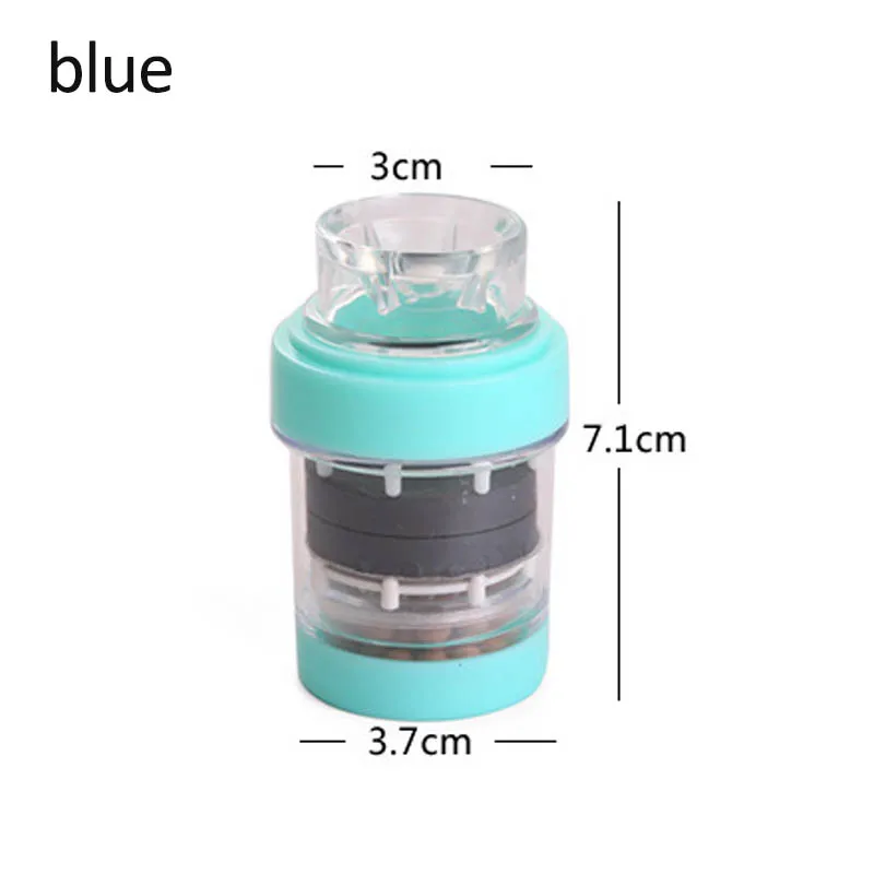 

1 Pcs Plastic Water Purifier Magnetization Medical Stone Mini Kitchen Tap 3.7*7.1*3cm Water Filter Faucet Purifier Tools