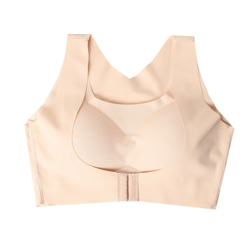 

Northern European-Style Top 2-in-1 GIRL'S Underwear Yoga Sports Vest Hunchback No Steel Ring Gathering Bra Women