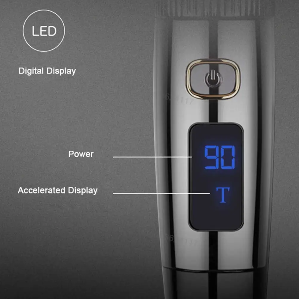 Машинка для стрижки волос Xiaomi Mijia Riwa профессиональный триммер со светодиодным