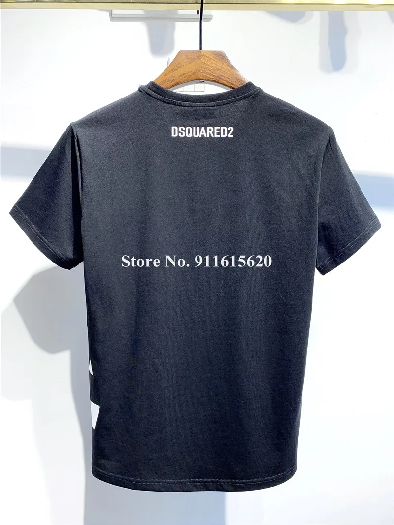 

Dsquared2 T-Shirt D2 Men Women Print Tees Dsq2 Short Sleeve DT795