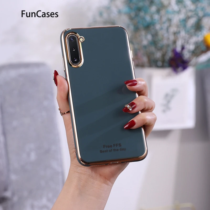 Защитный чехол для Samsung A50S зеленый мягкий силиконовый Galaxy A50 A30S Note 10 A70 A51 A70S A71 A10 M10 9