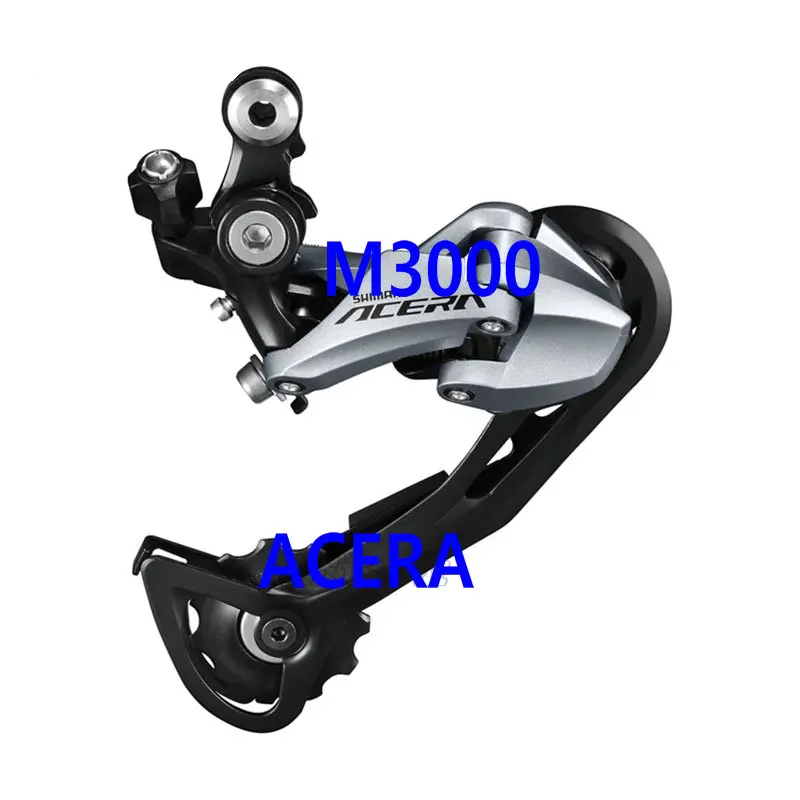 Супердлинная клетка shimano Acera M3000 SGS Shadow RD 9 задний переключатель